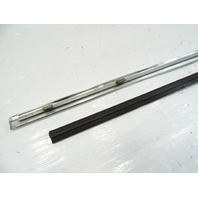 85 Mercedes R107 380SL trim, door chrome moulding, left