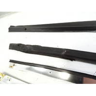 85 Mercedes R107 380SL trim set, exterior, windshield side pillar, right, chrome RH