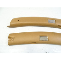 85 Mercedes R107 380SL trim set, interior, headliner sunvisor area, palomino