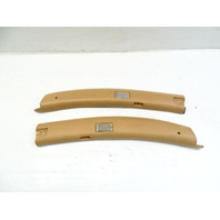 85 Mercedes R107 380SL trim set, interior, headliner sunvisor area, palomino