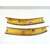 85 Mercedes R107 380SL trim set, interior, headliner sunvisor area, palomino