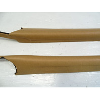 85 Mercedes R107 380SL trim set, interior, A-pillar covers, palomino