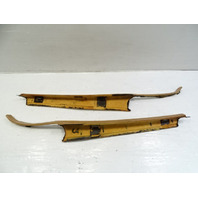 85 Mercedes R107 380SL trim set, interior, A-pillar covers, palomino