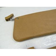 85 Mercedes R107 380SL sunvisor set, left and right, palomino