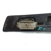 85 Mercedes R107 380SL trim, bumper end extension, right front 1078801670