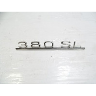 85 Mercedes R107 380SL emblem, on trunk 380SL 1078170815