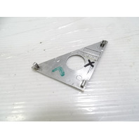 85 Mercedes R107 380SL trim, mirror bolt cover, left plate 1077250711