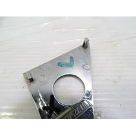 85 Mercedes R107 380SL trim, mirror bolt cover, left plate 1077250711