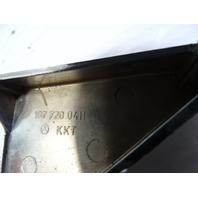85 Mercedes R107 380SL trim, mirror bolt cover plate, right 1077200411