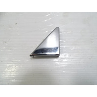 85 Mercedes R107 380SL trim, mirror bolt cover plate, right 1077200411