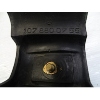 85 Mercedes R107 380SL trim, bumper guard, left front 1078800755