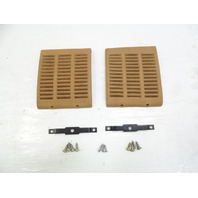 85 Mercedes R107 380SL trim set, dash speaker covers, palomino