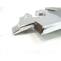 85 Mercedes R107 380SL trim, B pillar cover, right chrome 1076930435