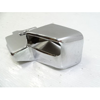 85 Mercedes R107 380SL trim, B pillar cover, right chrome 1076930435