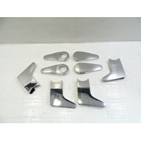 85 Mercedes R107 380SL trim set, seat hinge chrome covers