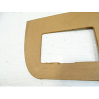 85 Mercedes R107 380SL trim, interior A-pillar cover, right lower, palomino