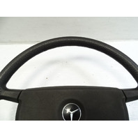 85 Mercedes R107 380SL steering wheel, black 1164640017