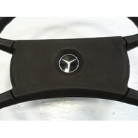 85 Mercedes R107 380SL steering wheel, black 1164640017