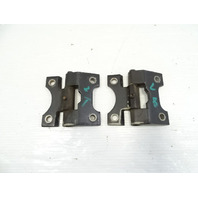 85 Mercedes R107 380SL trim set, door hinges, lower / upper, left