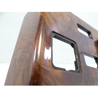 85 Mercedes R107 380SL wood trim, center console, burlwood