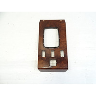 85 Mercedes R107 380SL wood trim, center console, burlwood