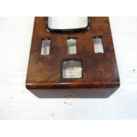 85 Mercedes R107 380SL wood trim, center console, burlwood