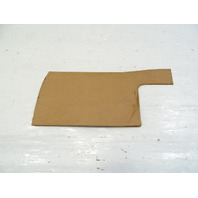 85 Mercedes R107 380SL trim, interior A-pillar cover, left lower, palomino