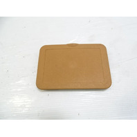 85 Mercedes R107 380SL trim, fuse box cover, palomino, passenger footwell, 1075452800