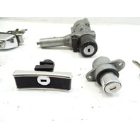 85 Mercedes R107 380SL lock set, with key, door handles, trunk lid, glove box