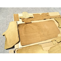 85 Mercedes R107 380SL carpet set, interior floor, palomino