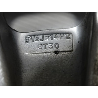 85 Mercedes R107 380SL wheel, 6.5x14 1264002102 silver