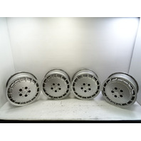 85 Mercedes R107 380SL wheels set, TSW silver alloy 15x7, Et25 aftermarket