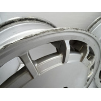 85 Mercedes R107 380SL wheels set, TSW silver alloy 15x7, Et25 aftermarket