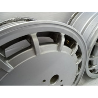 85 Mercedes R107 380SL wheels set, TSW silver alloy 15x7, Et25 aftermarket