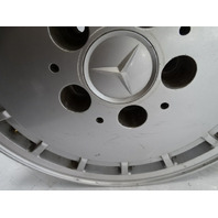85 Mercedes R107 380SL wheels set, TSW silver alloy 15x7, Et25 aftermarket