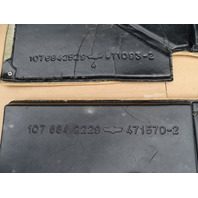 85 Mercedes R107 380SL floor mats, interior palomino