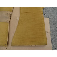 85 Mercedes R107 380SL floor mats, interior palomino