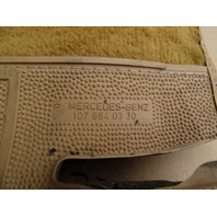 85 Mercedes R107 380SL floor mats, interior palomino