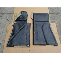 85 Mercedes R107 380SL floor mats, interior palomino