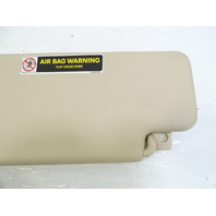 03 Mercedes R230 SL500 sunvisor, right, 2308101810, beige