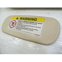 03 Mercedes R230 SL500 sunvisor, left, 2308101710, beige