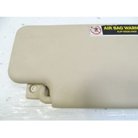 03 Mercedes R230 SL500 sunvisor, left, 2308101710, beige