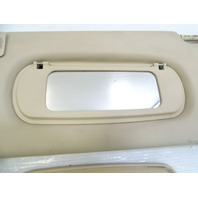 03 Mercedes R230 SL500 sunvisor, left, 2308101710, beige