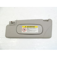 03 Mercedes R230 SL500 sunvisor, left 2308170320 alpaca gray