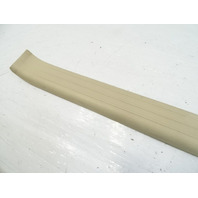 03 Mercedes R230 SL500 trim, door step sill, right inner, 2306800235 beige