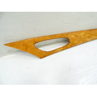 03 Mercedes R230 SL500 trim, door panel wood, right 2307200622 chestnut