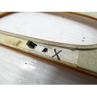 03 Mercedes R230 SL500 trim, door panel wood, right 2307200622 chestnut
