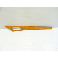 03 Mercedes R230 SL500 trim, door panel wood, right 2307200622 chestnut