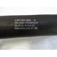 03 Mercedes R230 SL500 hose set, radiator coolant, lower and upper hose, 2305010282, 2305012182