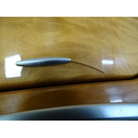 03 Mercedes R230 SL500 center console wood trim with ashtray 2306803739 chestnut